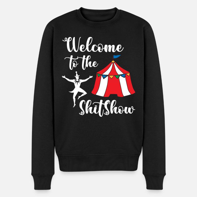 Bienvenue au Shitshow Circus - Pull Premium bio Homme - noir