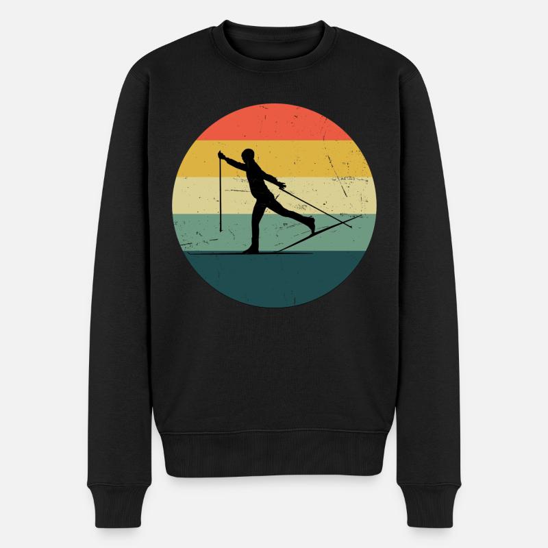 Ski de fond Classique Ski de fond - Pull Premium bio Homme - noir