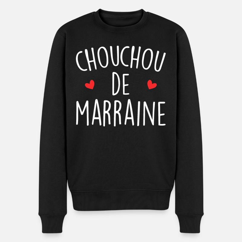 Chouchou De Marraine - Pull Premium bio Homme - noir