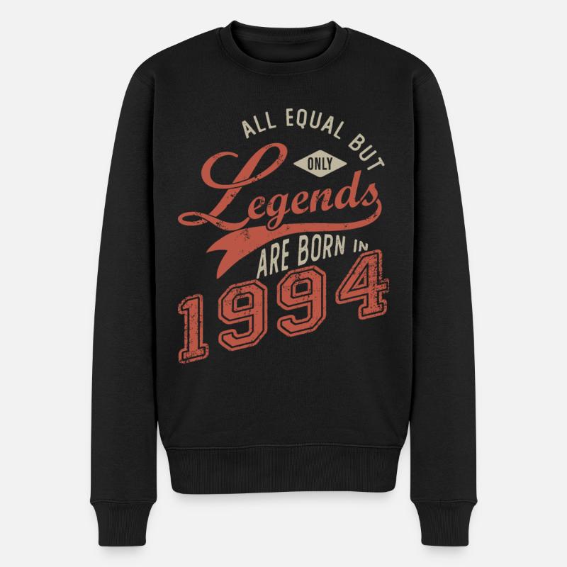 né 1994, 1994 anniversaire - Pull Premium bio Homme - noir