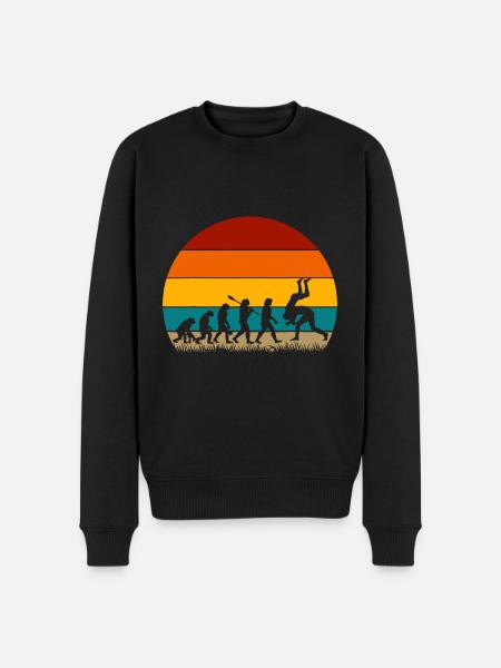 Retro Evolution Wrestling - Men's Premium Organic Jumper - black