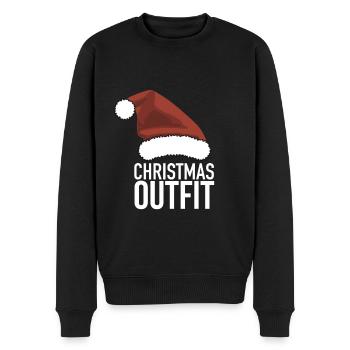 Tenue de Noël - Pull Premium bio Homme - noir - Devant - Nico (187cm)