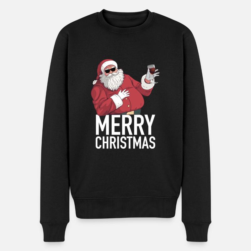 Joyeux Noël - Pull Premium bio Homme - noir