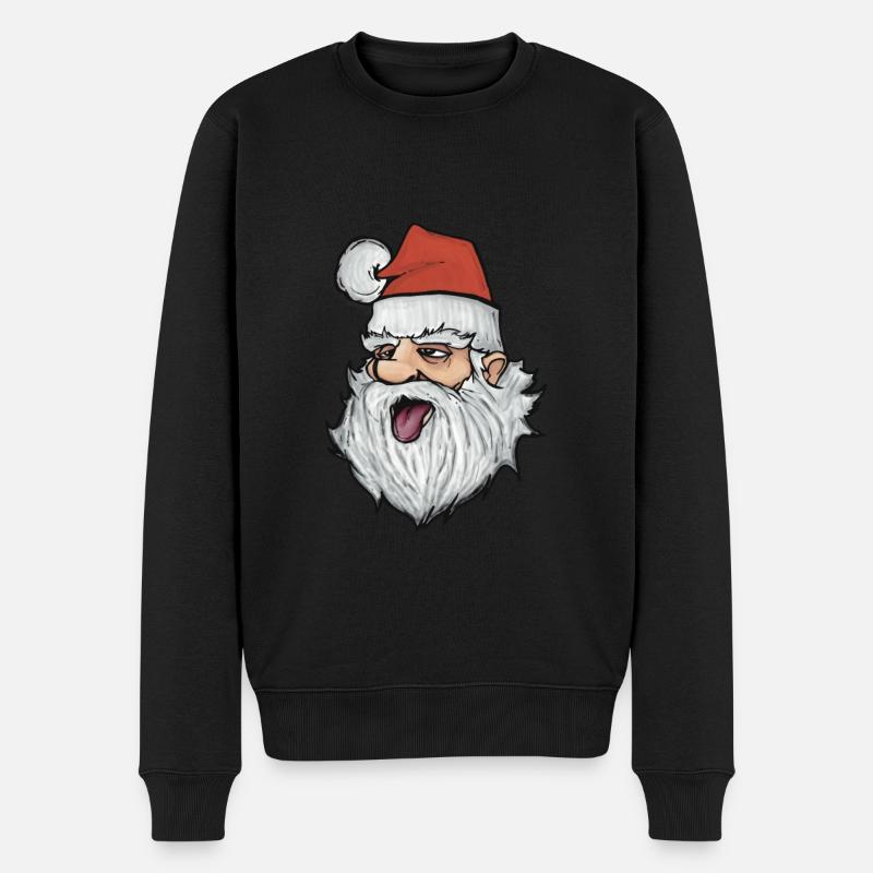 Père Noël - Pull Premium bio Homme - noir