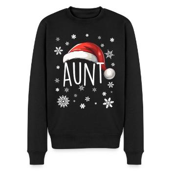 Christmas Outfit Merry Christmas Merry Christmas - Men's Premium Organic Jumper - black - Front - Nico (187cm)