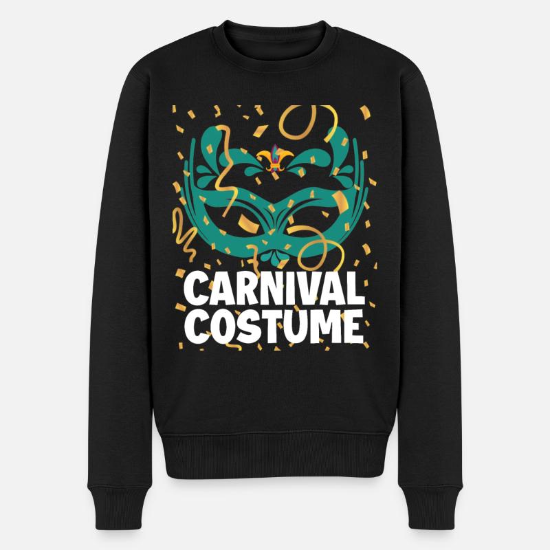 Carnaval - Pull Premium bio Homme - noir