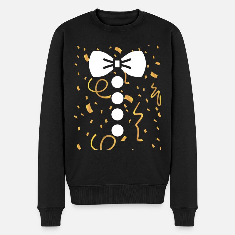 carnaval - Pull Premium bio Homme - noir