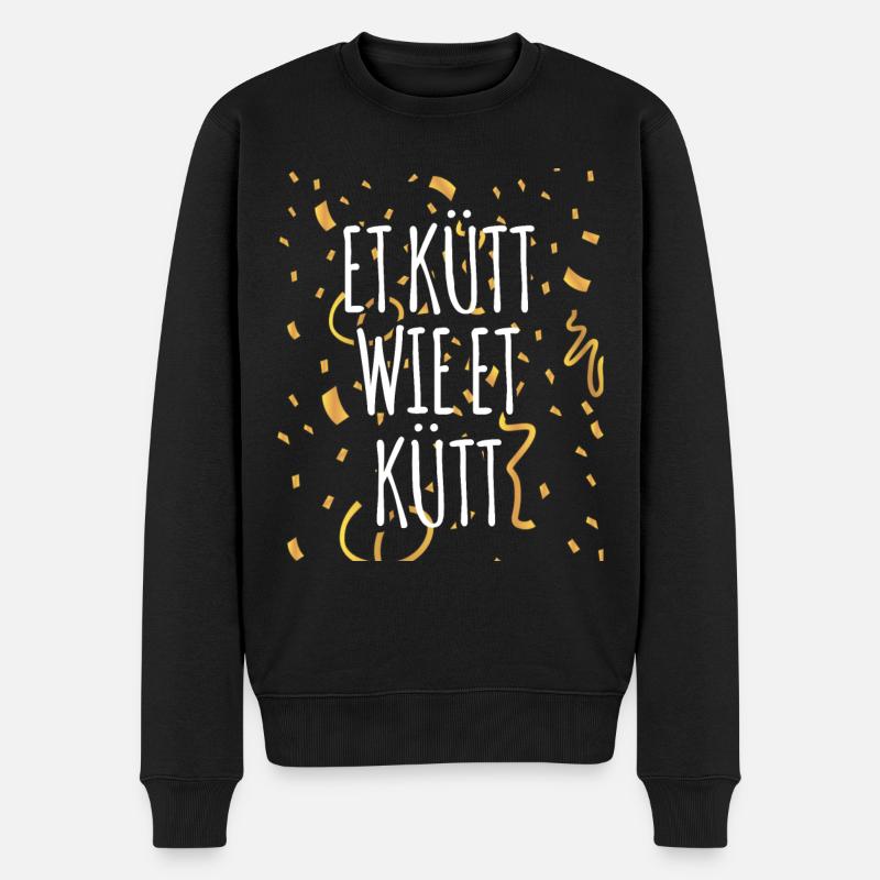 Carnaval - Pull Premium bio Homme - noir