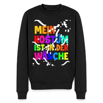 Mon costume est au lavage - Carnaval - Pull Premium bio Homme - noir - Devant - Nico (187cm)