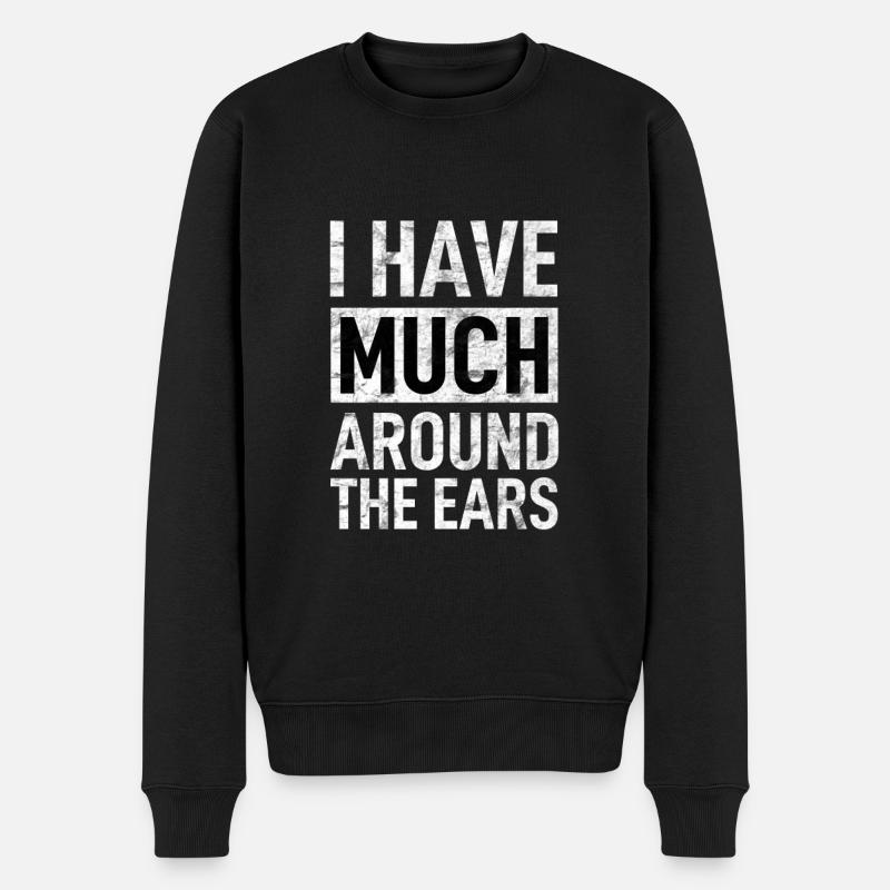 Danglais - Pull Premium bio Homme - noir