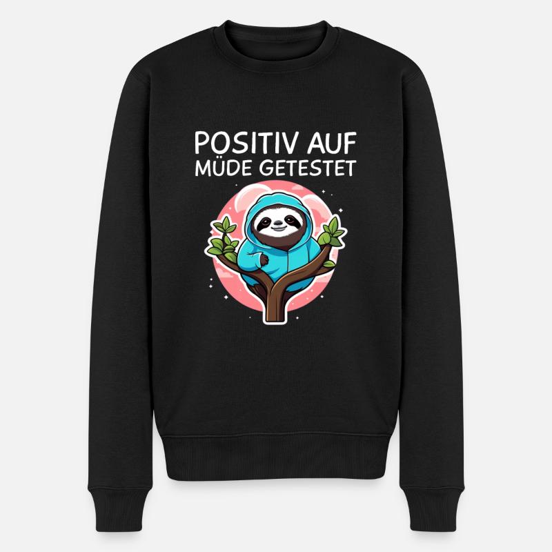 Paresse - Pull Premium bio Homme - noir