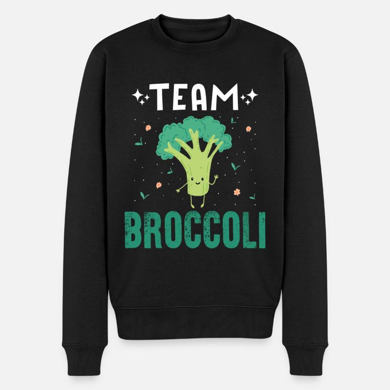 Équipe Brocoli - Pull Premium bio Homme - noir