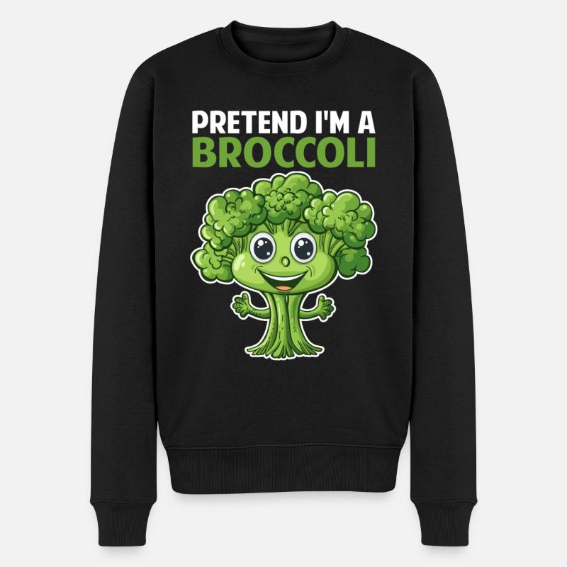 Équipe Brocoli - Pull Premium bio Homme - noir