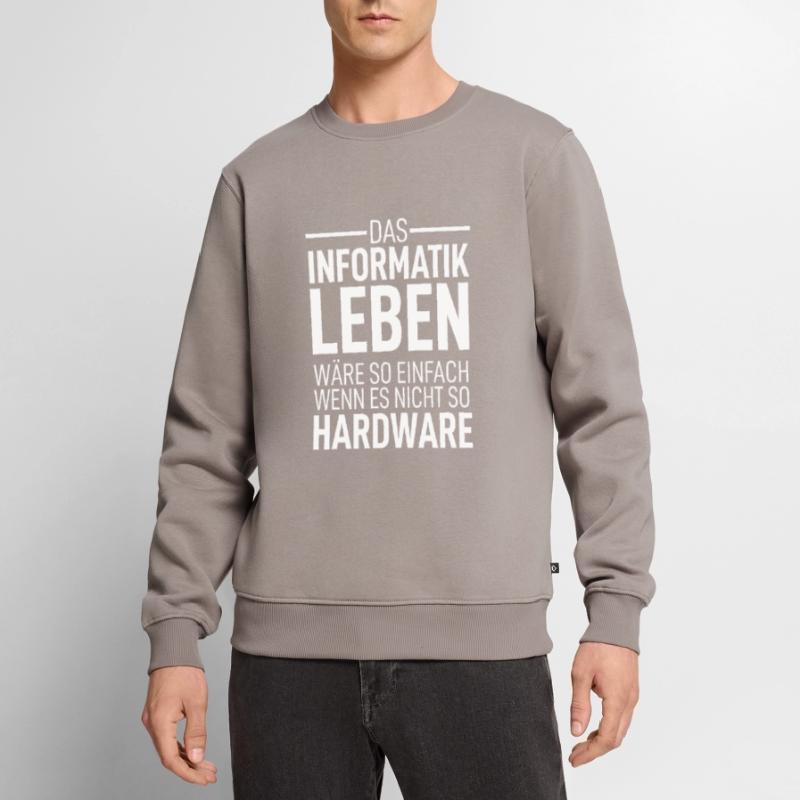 Programmierer Informatiker Nerd Admin PC Coder IT Männer Premium Bio Pullover