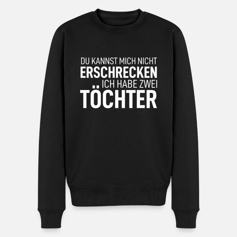 Vatertag - Männer Premium Bio Pullover - Schwarz