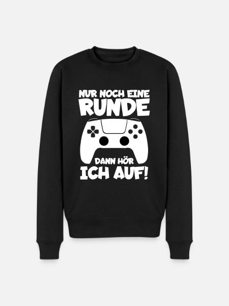 Gamer - Männer Premium Bio Pullover - Schwarz
