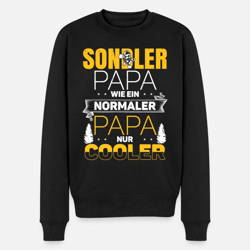 Sondler Papa Sondeln Sondengänger - Pull Premium bio Homme - noir
