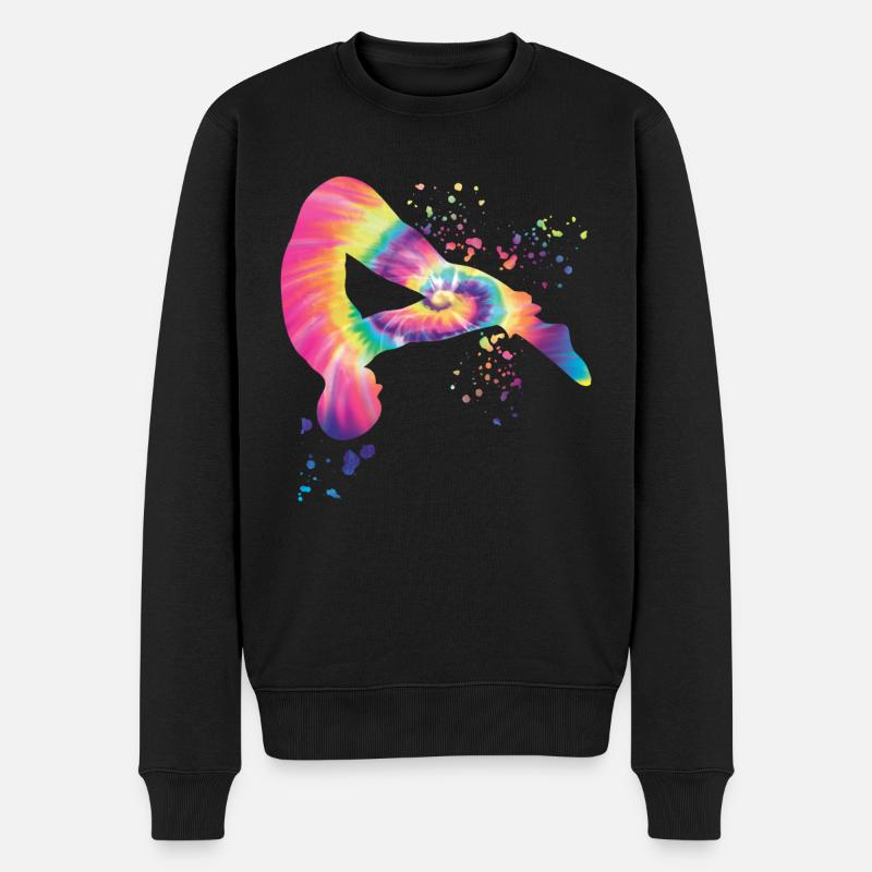 Plongeon, Saut artistique, Plongeon synchronisé - Pull Premium bio Homme - noir