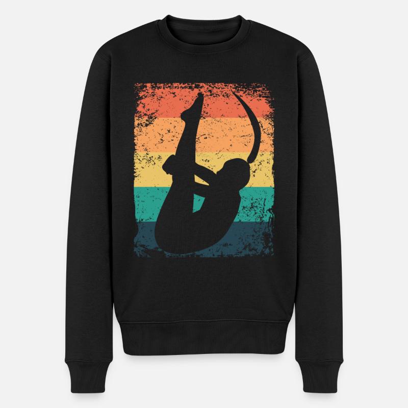 Plongeon, Saut artistique, Plongeon synchronisé - Pull Premium bio Homme - noir