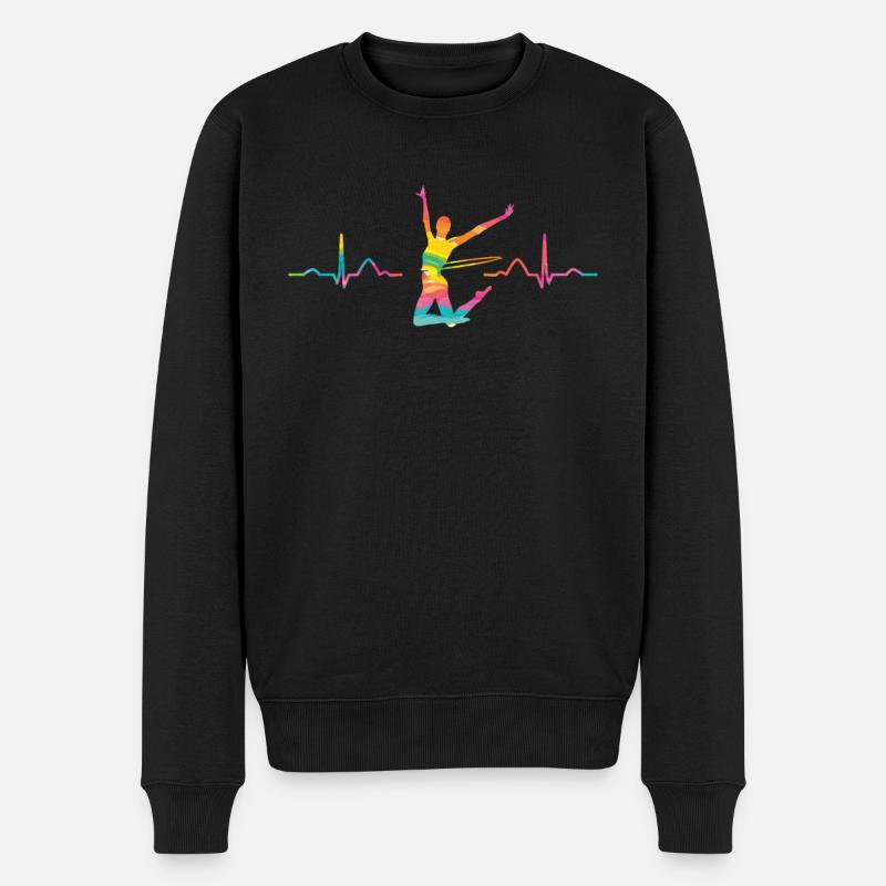 Gymnastique rythmique - Pull Premium bio Homme - noir