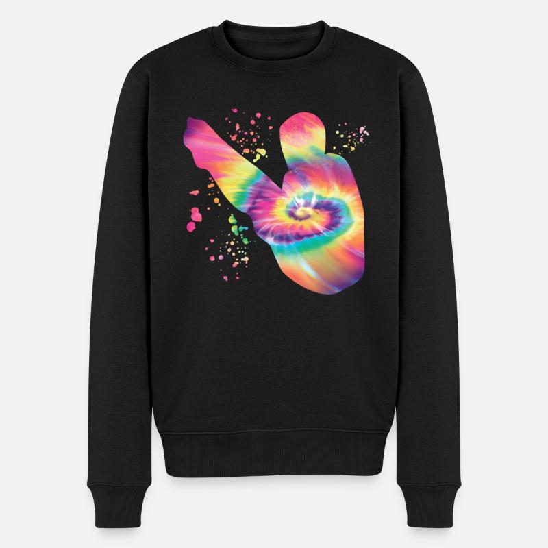 Turmspringen Synchronspringen Kunstspringen - Männer Premium Bio Pullover - Schwarz