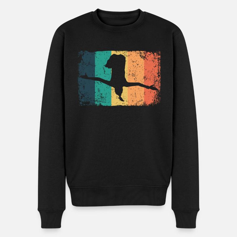 Plongeon, Saut artistique, Plongeon synchronisé - Pull Premium bio Homme - noir