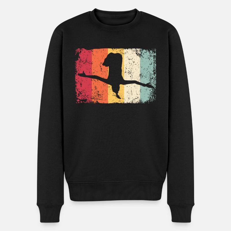 Plongée Plongée Plongée synchronisée - Pull Premium bio Homme - noir