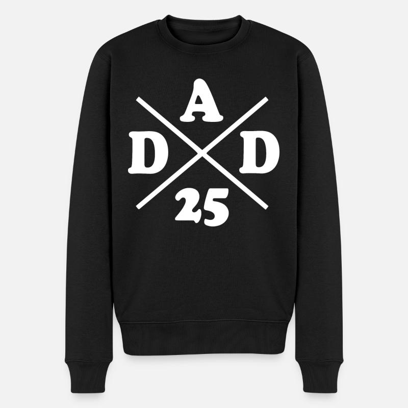 Dad 25 - Pull Premium bio Homme - noir