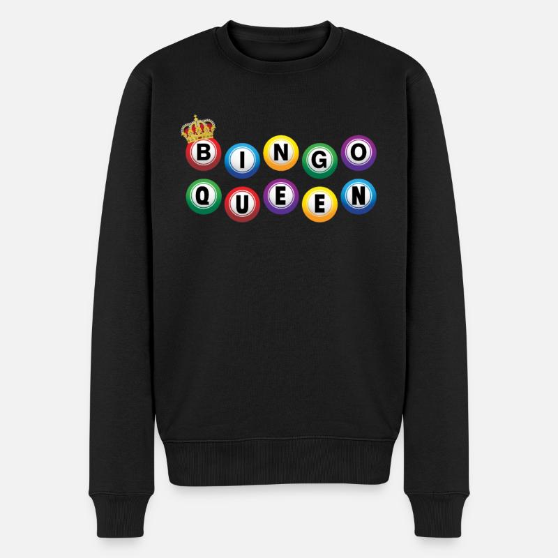 Reine du bingo - Pull Premium bio Homme - noir