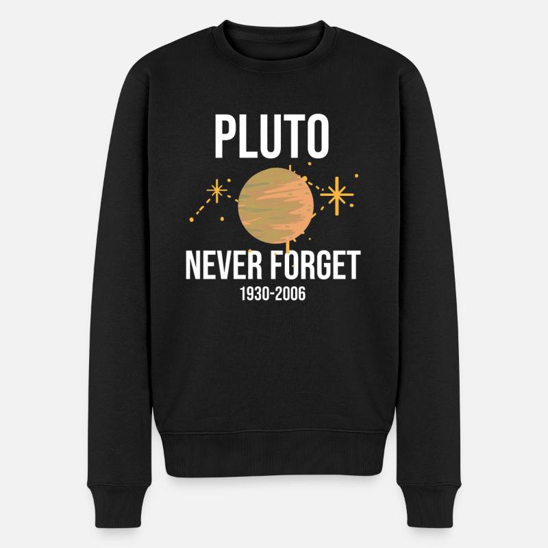 pluto planet - Pull Premium bio Homme - noir