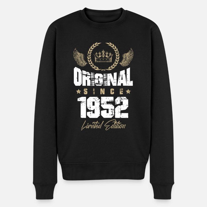 Édition limitée 1952 - Pull Premium bio Homme - noir