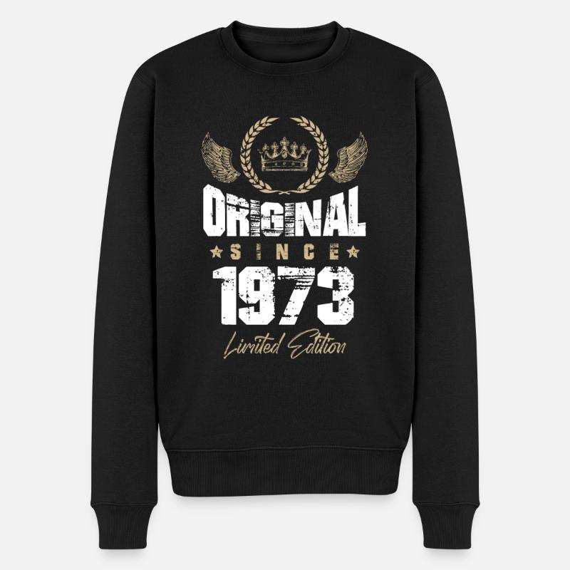 Édition limitée 1973 - Pull Premium bio Homme - noir