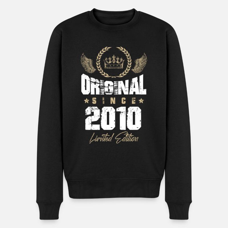Édition limitée 2010 - Pull Premium bio Homme - noir