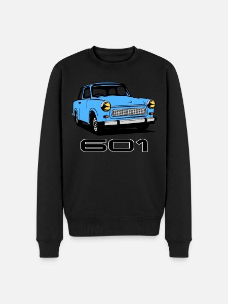 Trabi Auto - Männer Premium Bio Pullover - Schwarz