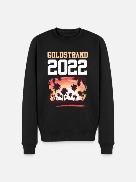 Golden Sands 2022 - Men's Premium Organic Jumper - black