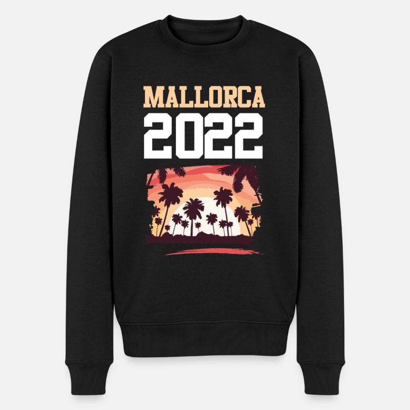 Majorque 2022 - Pull Premium bio Homme - noir