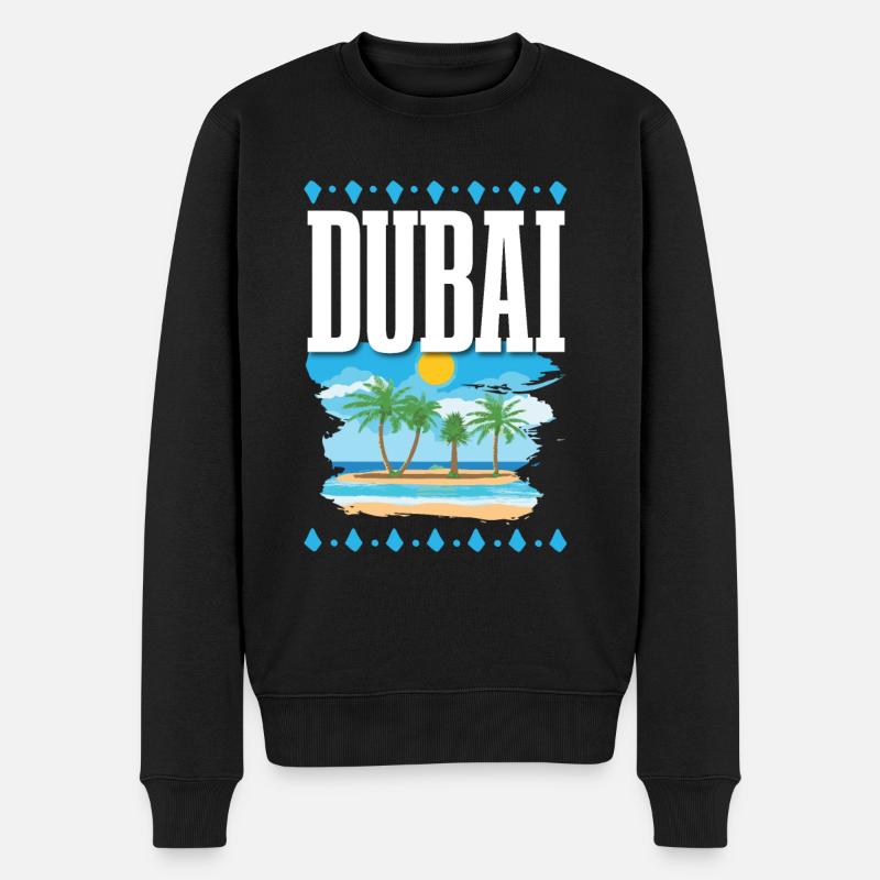 Dubaï - Pull Premium bio Homme - noir
