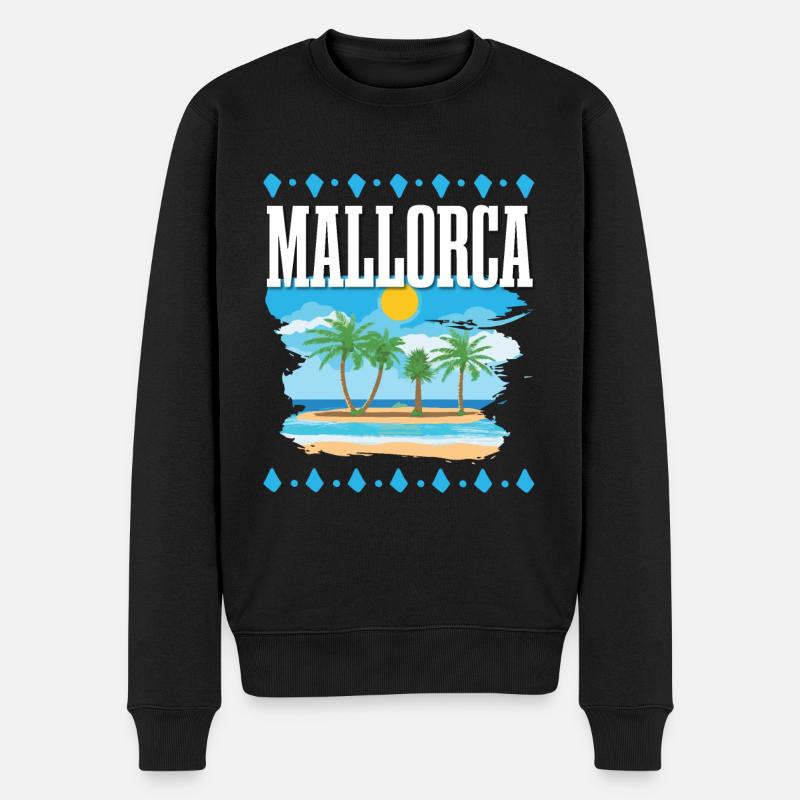 Majorque - Pull Premium bio Homme - noir