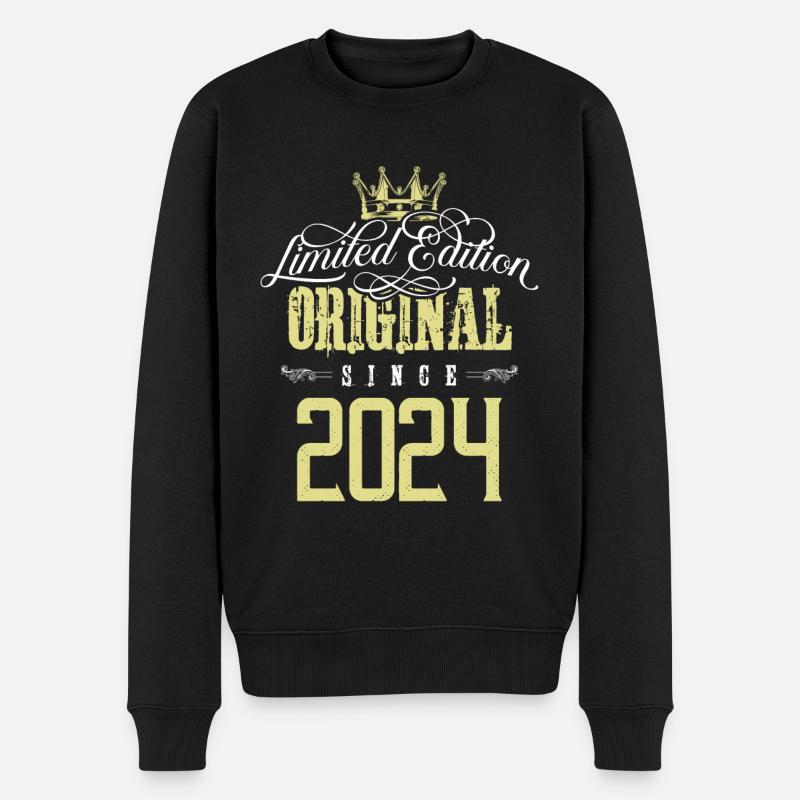 Édition limitée 2024 - Pull Premium bio Homme - noir