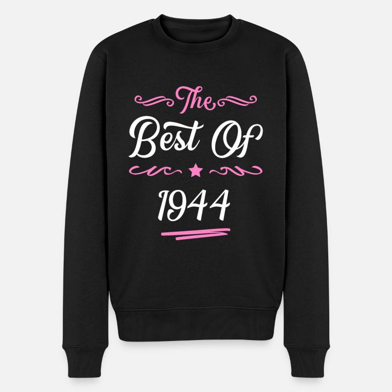 1944 best of - Pull Premium bio Homme - noir