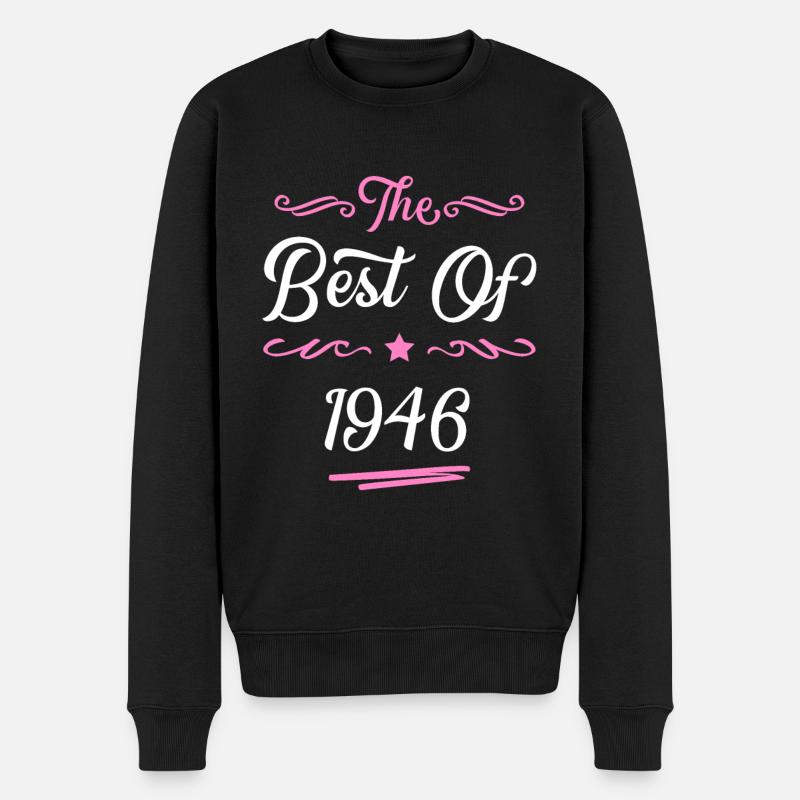 1946 best of - Pull Premium bio Homme - noir