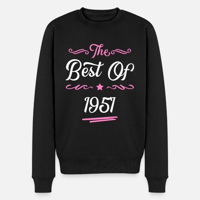 1951 best of - Pull Premium bio Homme - noir