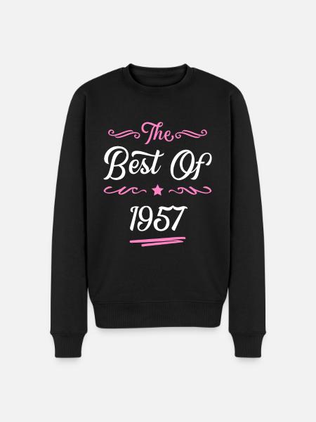 1957 best of - Men's Premium Organic Jumper - black