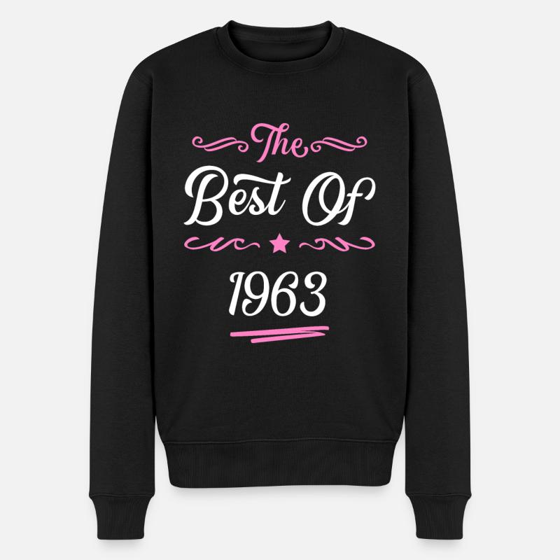 1963 best of - Pull Premium bio Homme - noir