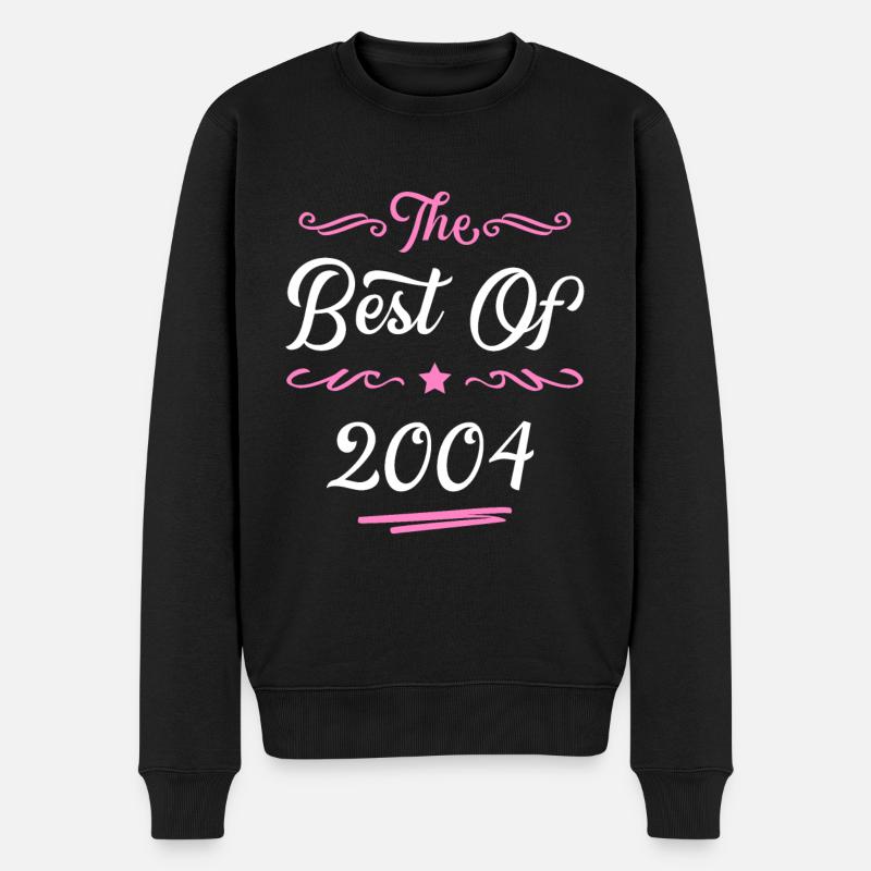 2004 best of - Männer Premium Bio Pullover - Schwarz
