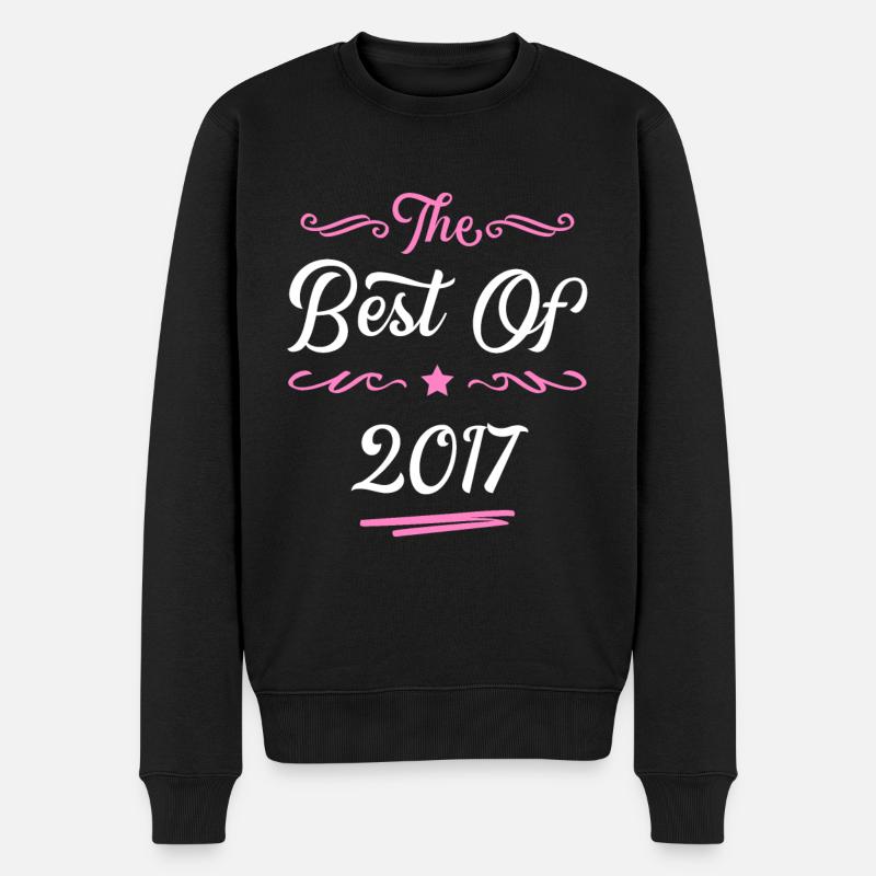 2017 best of - Männer Premium Bio Pullover - Schwarz