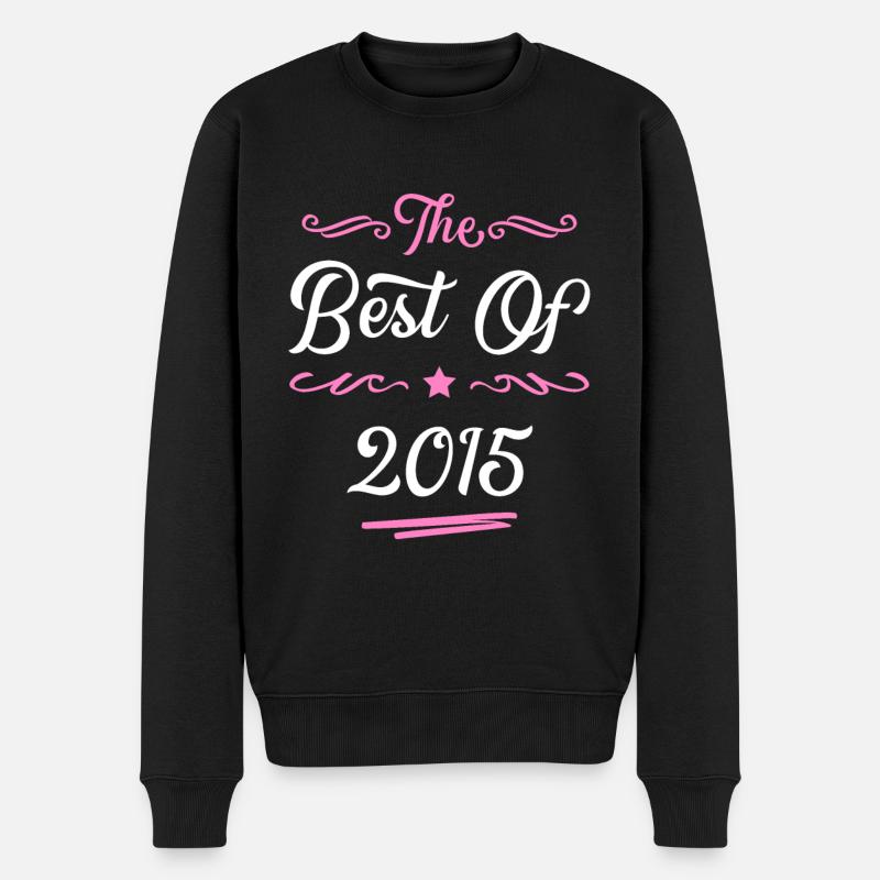 2015 best of - Männer Premium Bio Pullover - Schwarz