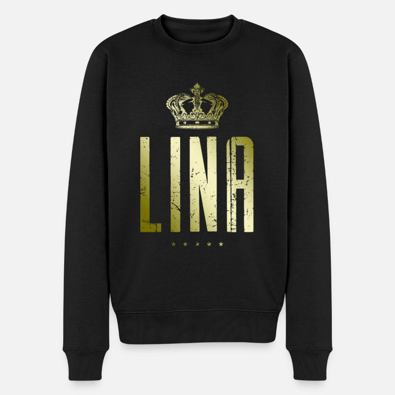 Lina - Pull Premium bio Homme - noir