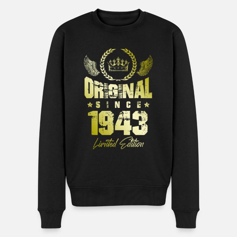 Édition limitée 1943 - Pull Premium bio Homme - noir