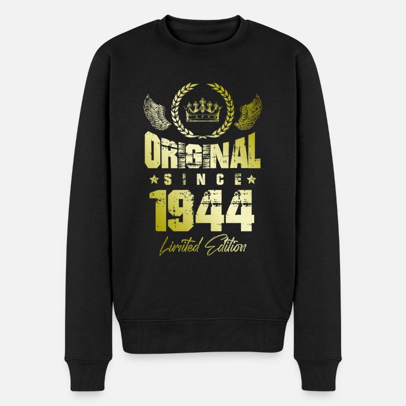 Édition limitée 1944 - Pull Premium bio Homme - noir